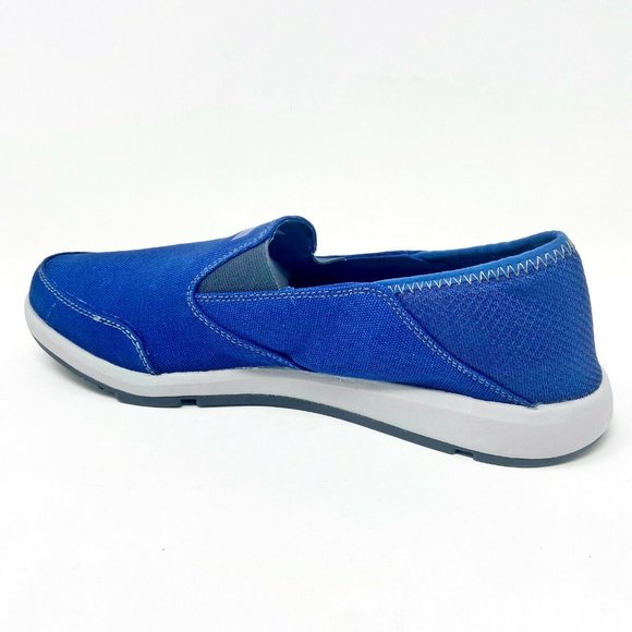 XtraTuf Yellowtail Royal Blue Mens Slip Resistant Canvas Shoes XMH 200 - Picture 3 of 5